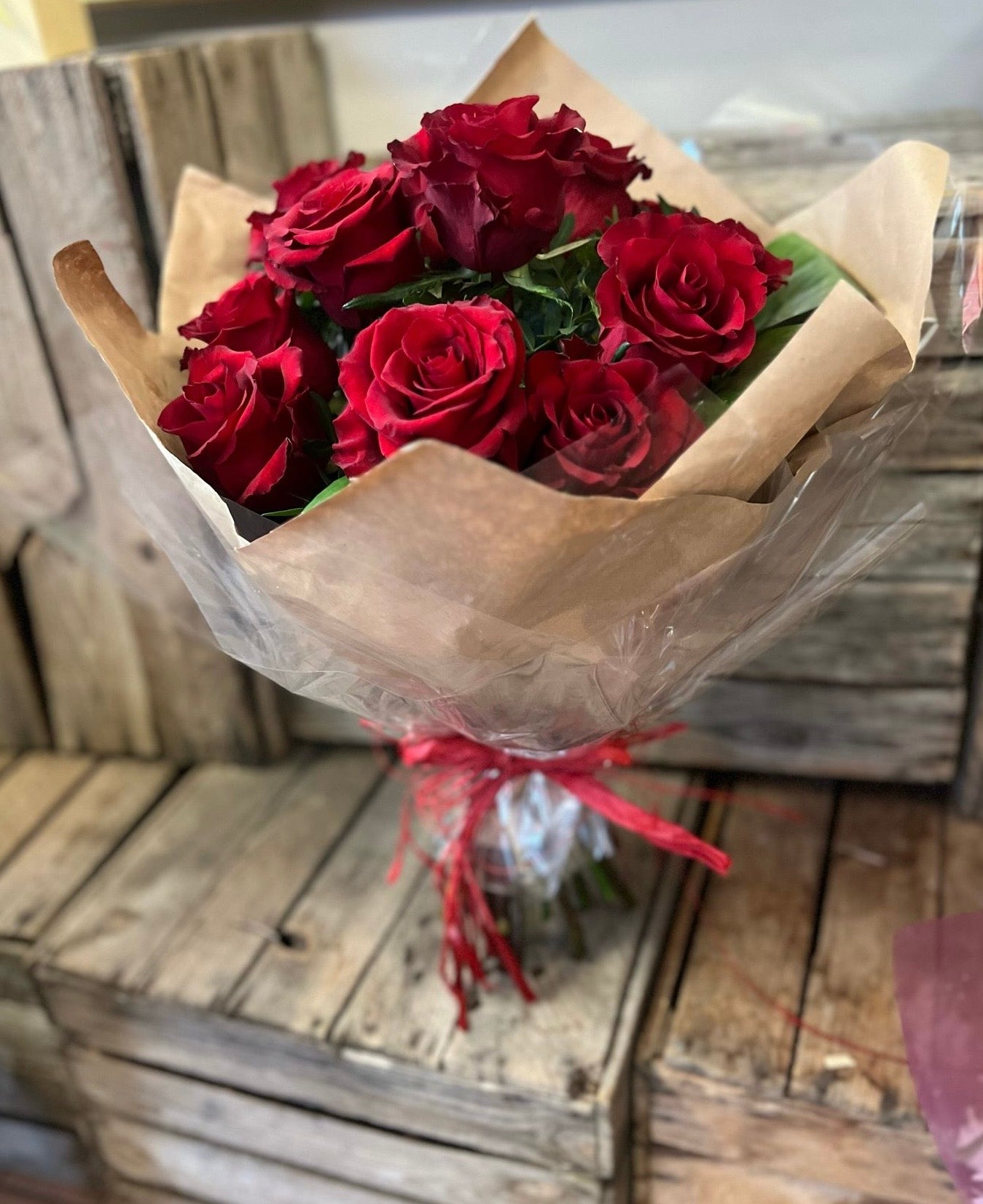 Elegant Rose Handtie Bouquet