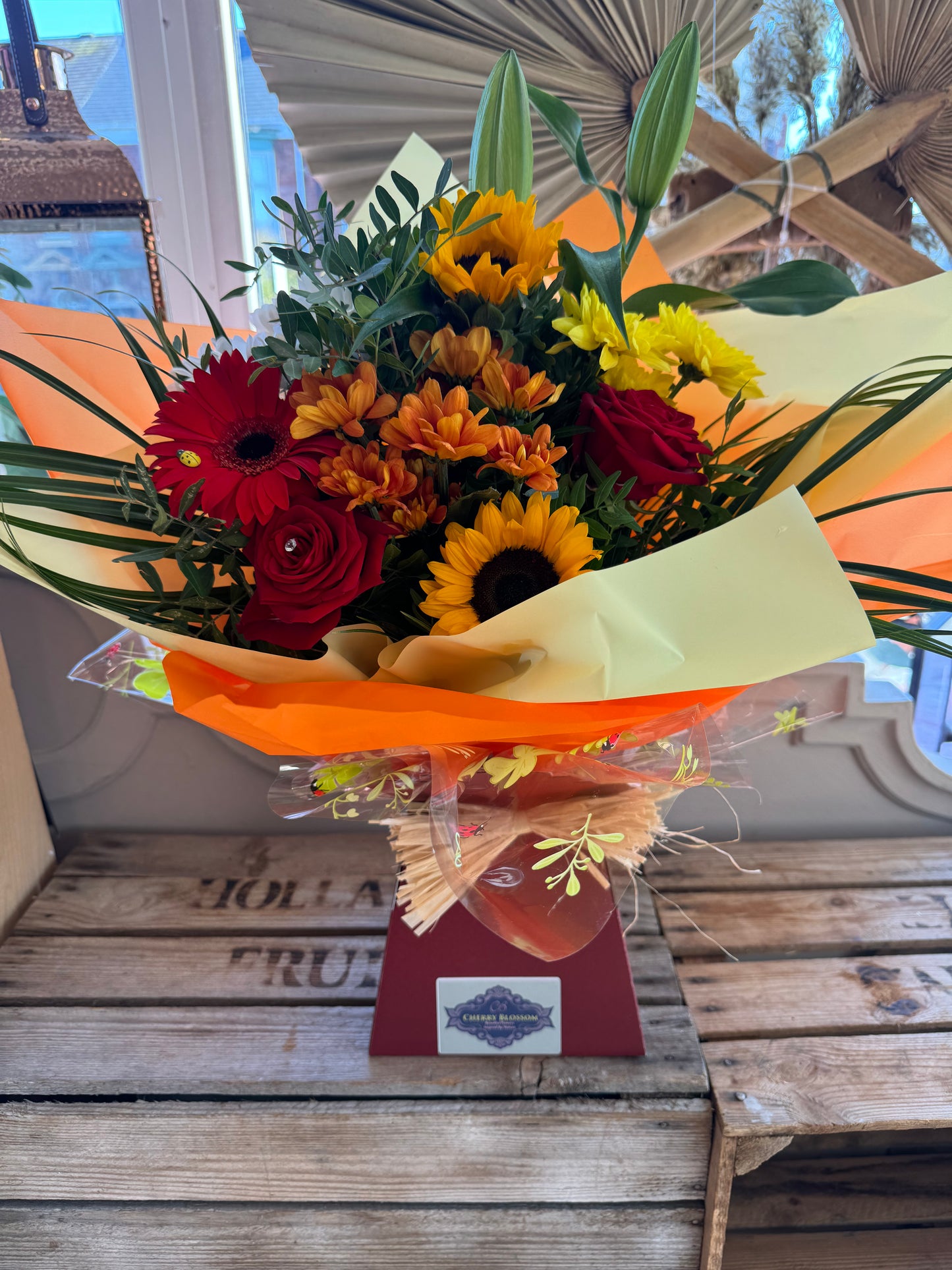 Beautiful Bouquet of Flowers Vibrant Colours