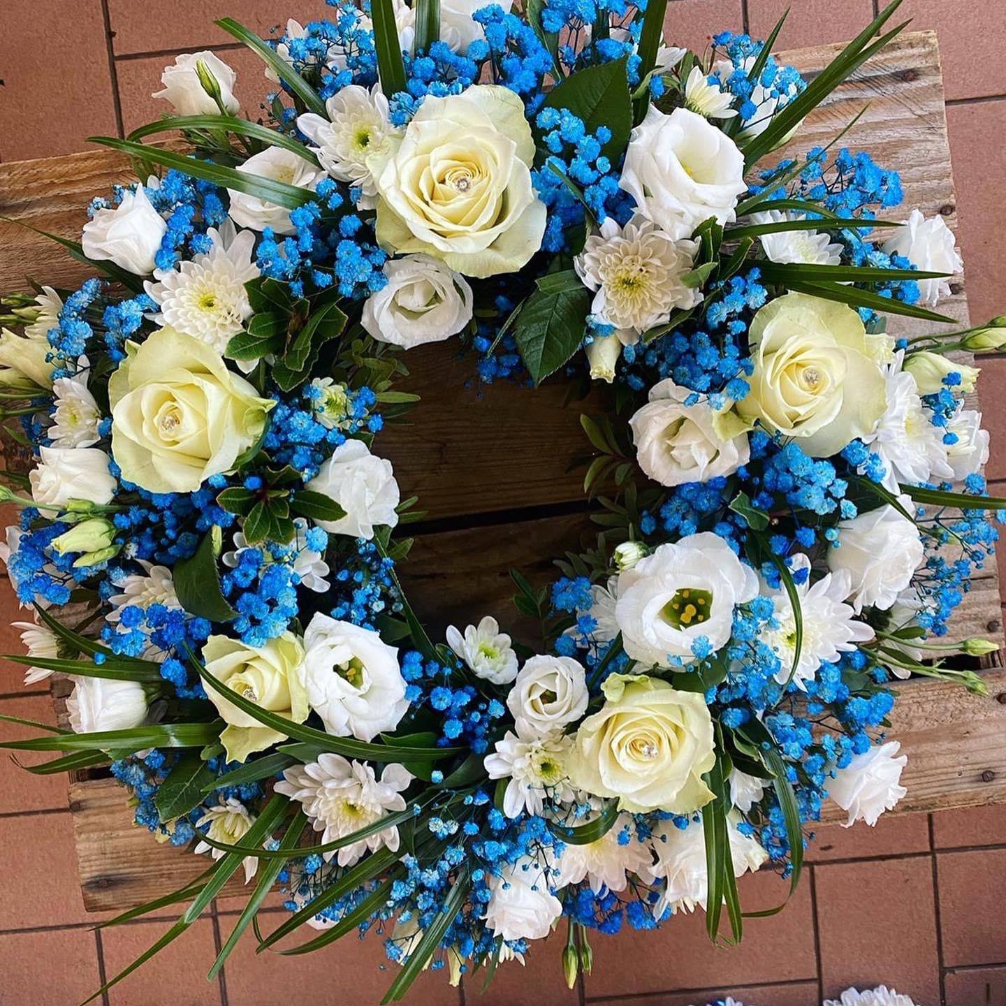Flower Funeral Wreaths - Circle Wreaths for Funerals