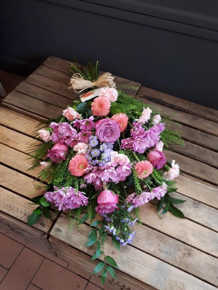 Mixed Flower Sheaf - Funeral Sheaf Flowers